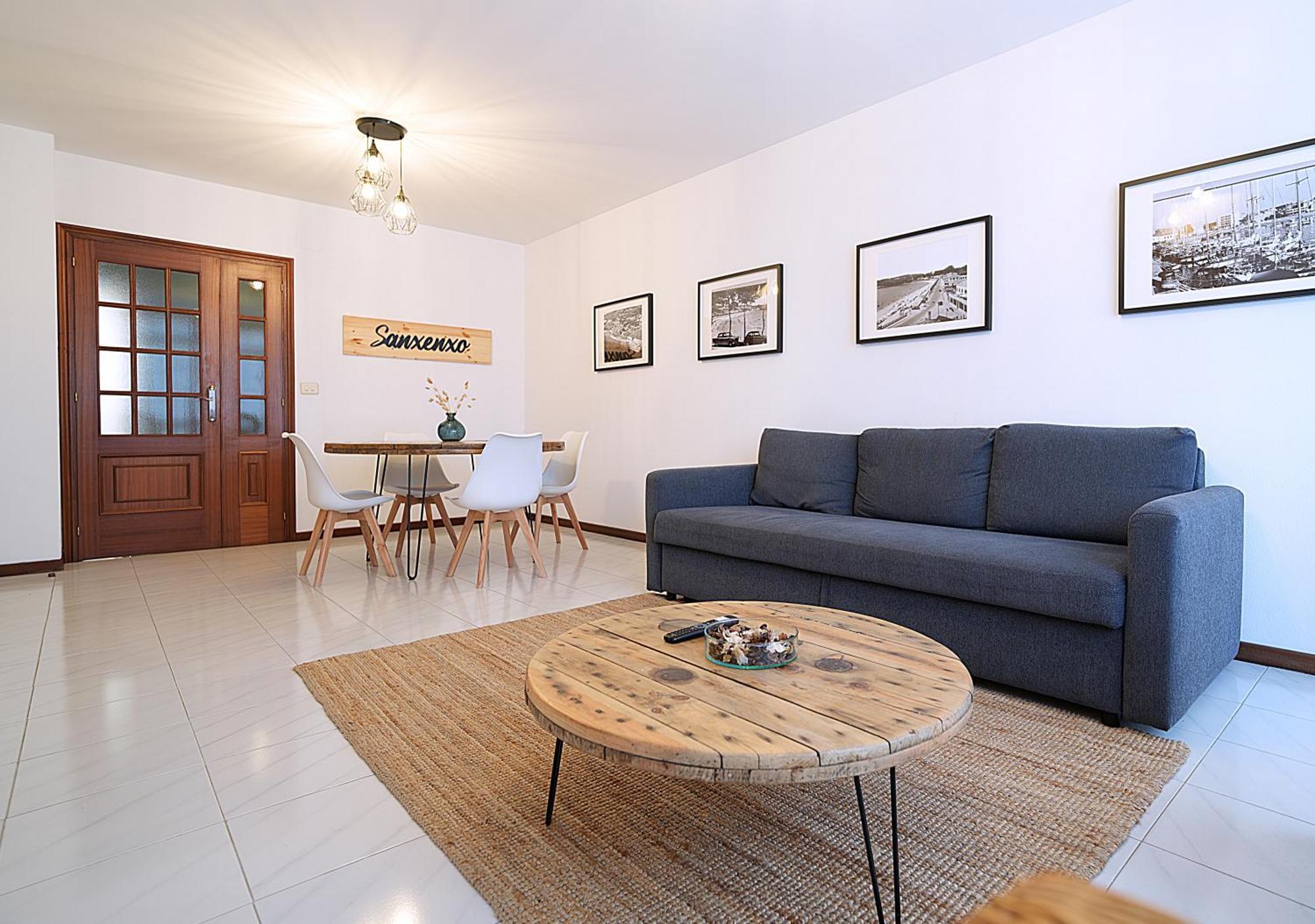 Apartamento De Playa En Sanxenxo Con Parking Apartment Exterior photo